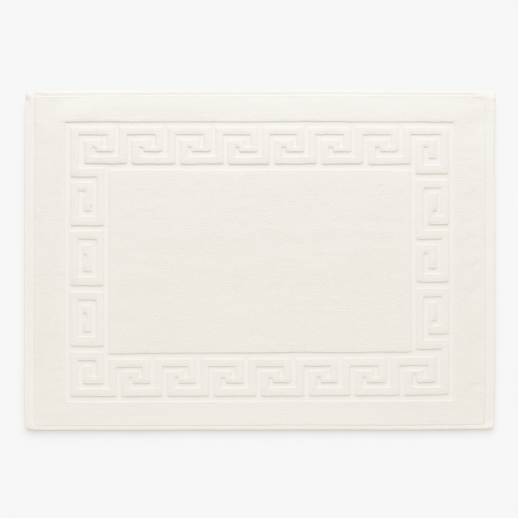 Toalla de Piso Blanca 50x75 cm | 100% Algodón