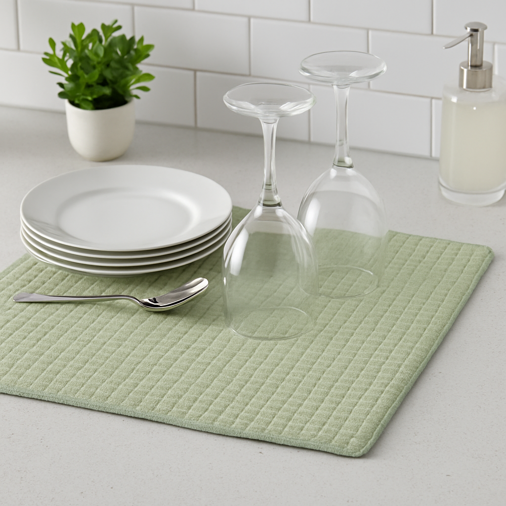 Tapete Escurridor de Platos Microfibra 15x20” - Image 2