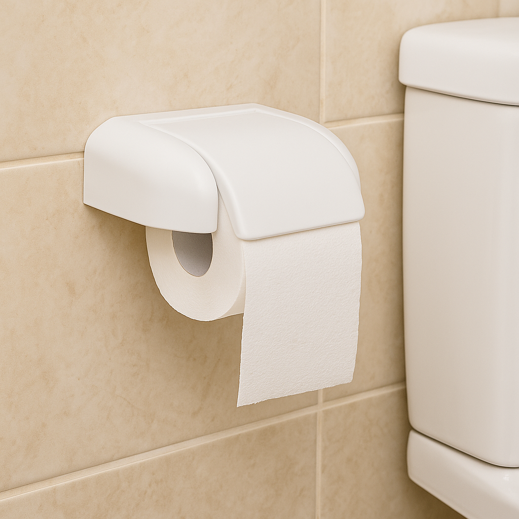 Soporte para Papel Higiénico ATLAS | Color Blanco - Image 2