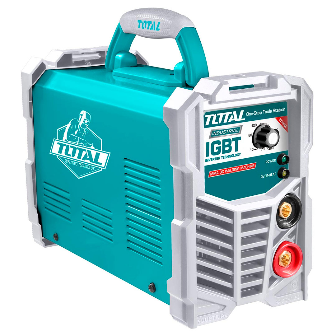Soldador Inverter TOTAL 160A | Compacto y Potente
