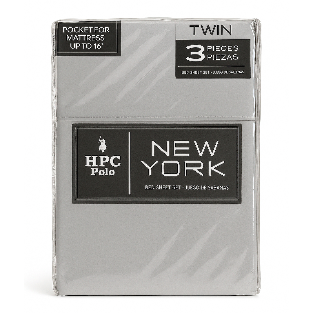 Juego de Sábanas TWIN 3 Piezas | Fácil de Lavar