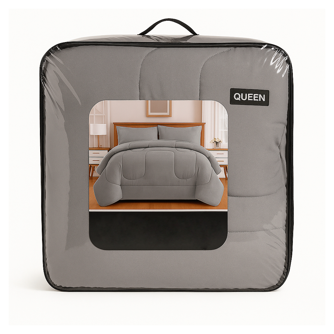 Set de Edredón 3 Piezas 86"x86"