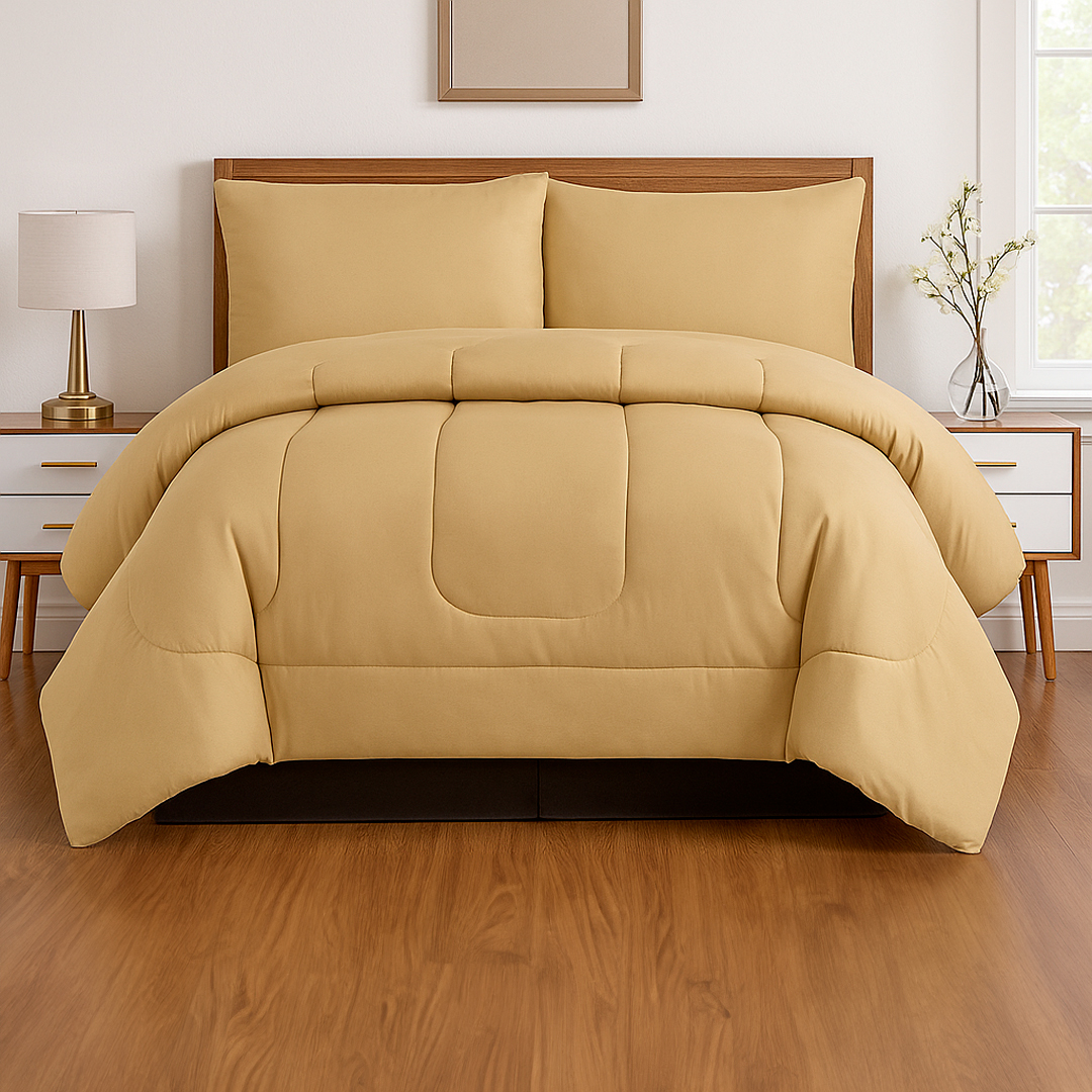 Set de Edredón 3 Piezas 86” x 86” | Disponible en Múltiples Colores - Image 2