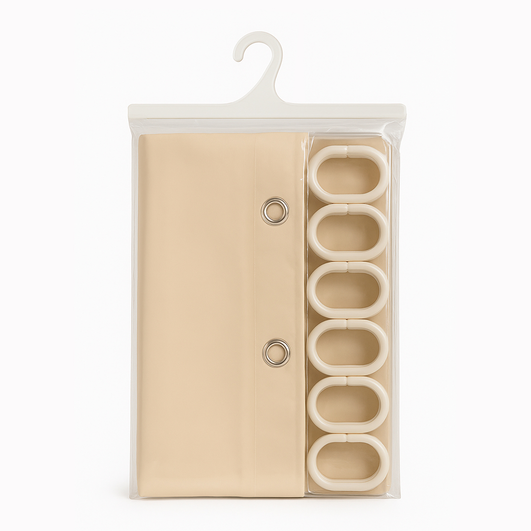 Cortina para Baño DELUXE 180x180 cm | 100% PVC
