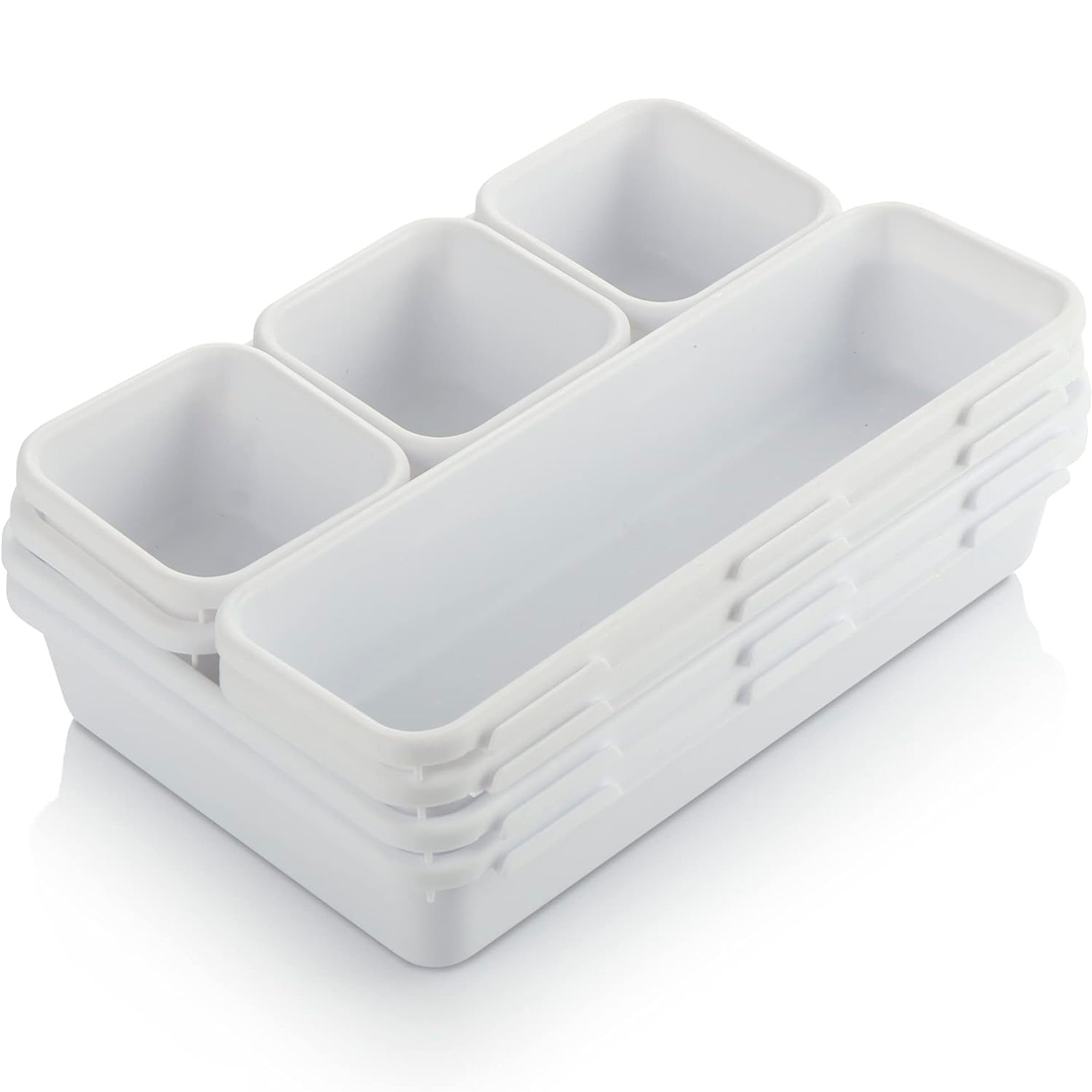 Set de Organizadores de Cajón 8 Piezas | Plástico Resistente