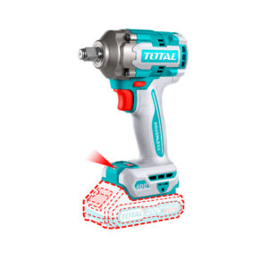 Llave de Impacto Inalámbrica TOTAL 20V 1/2” | Libre de Carbones