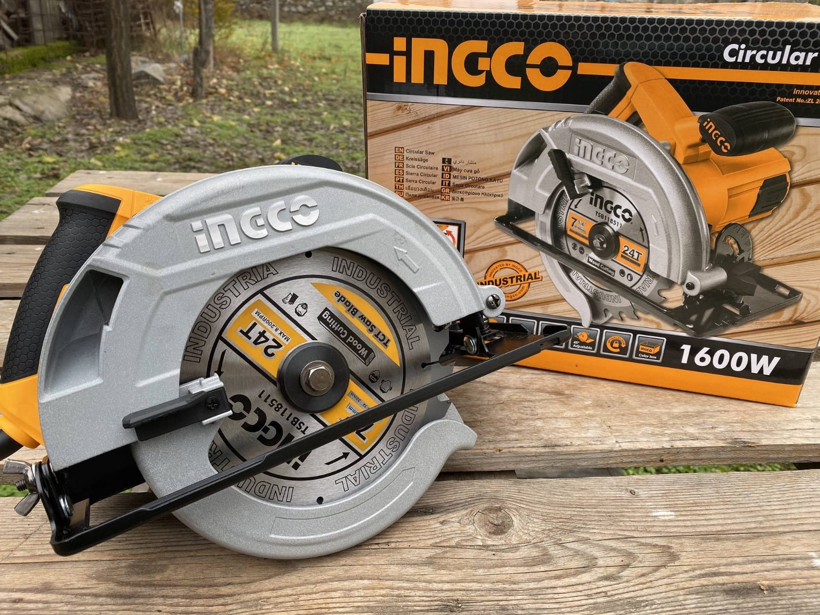 SIERRA CIRCULAR 1600W INGCO - Image 2