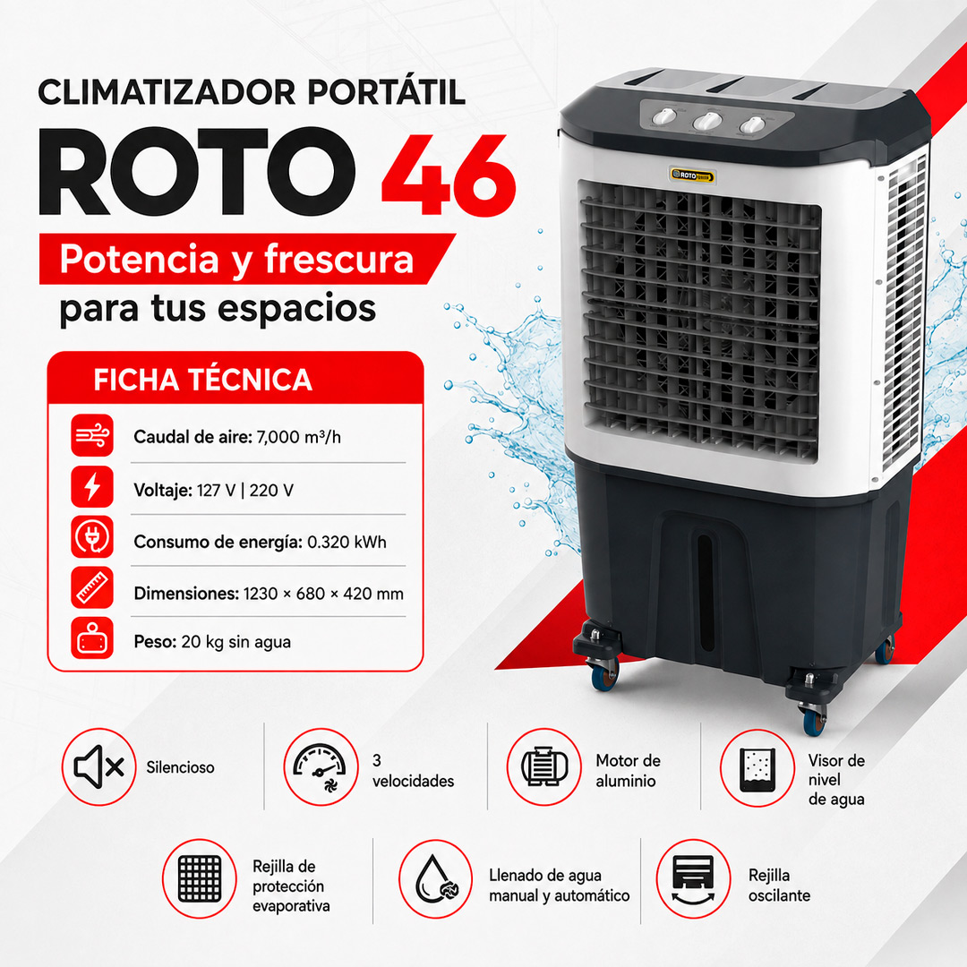 Climatizador Portátil Rotoplast - Image 3
